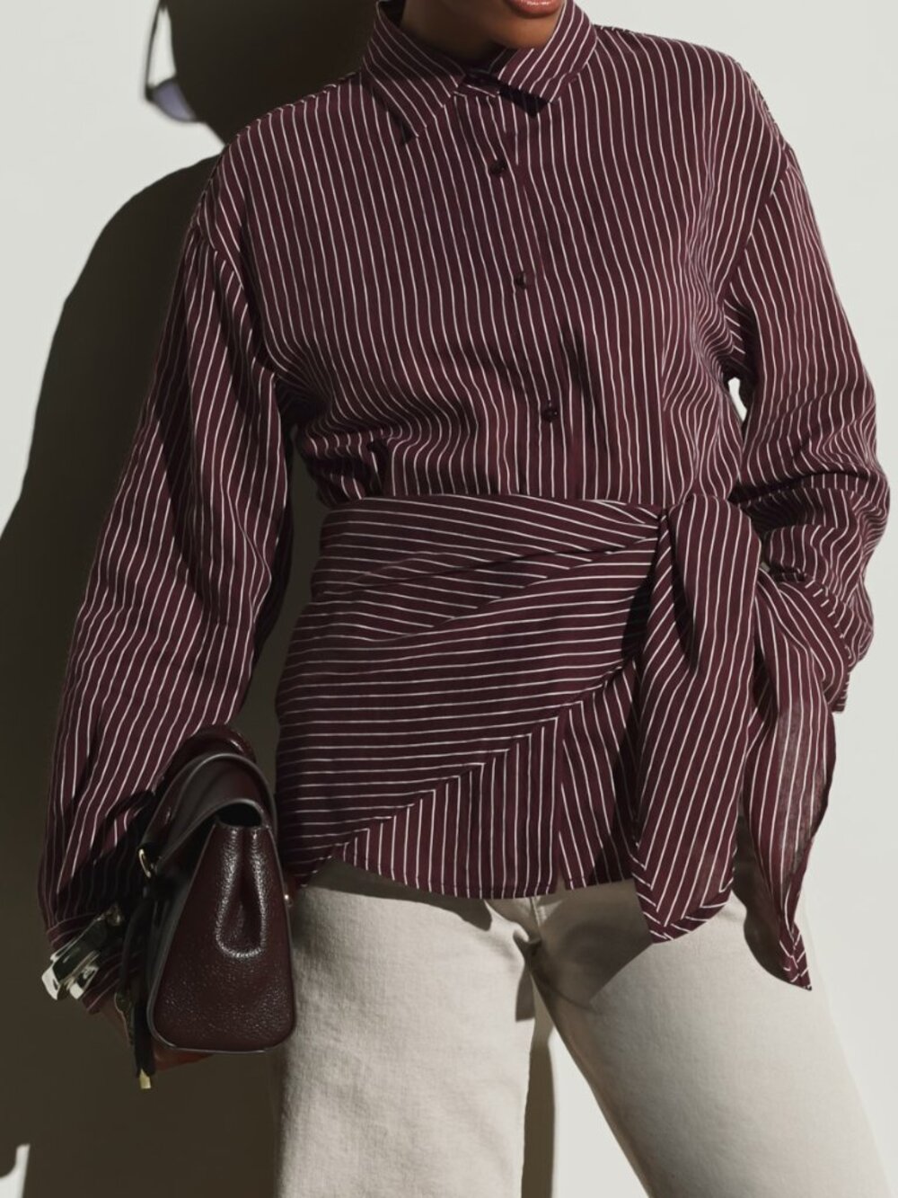 Multicolor Casual Women's Loose Fit Drop Shoulder Long Sleeves Collared Shirt